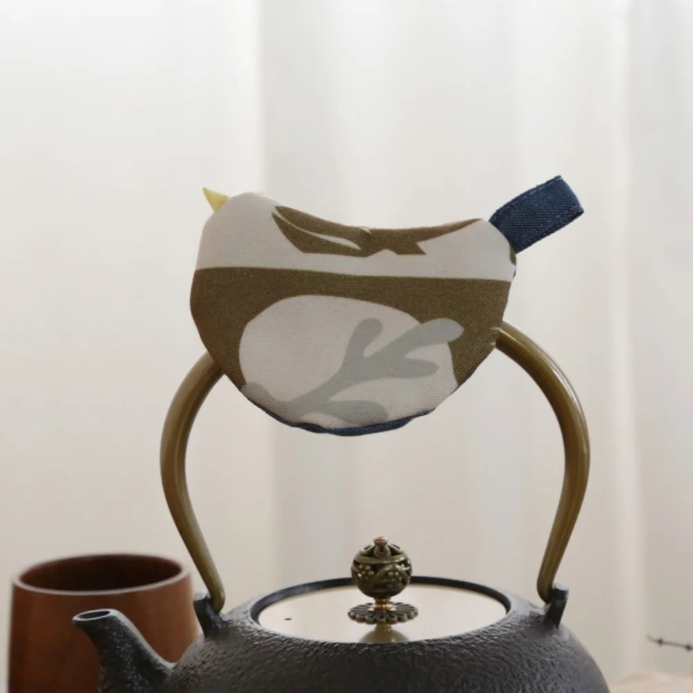 Cute Cloth Pot Holder Bird Anti Scald Heat Clamp Heat Insulate Thick Pot Clip Tea Making