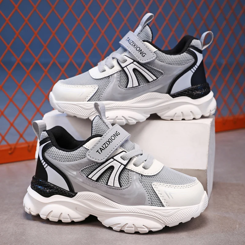 

Children Casual Shoes Breathable Mesh Sneakers for Kids Anti-skid Wear-resistant Sports Shoes Boys Trainers