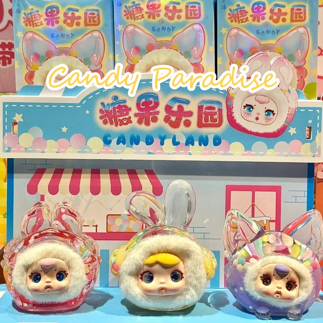 

Аутентичная слепая коробка серии Candy Paradise, модная милая кукла ручной работы, украшение для загадочной коробки, украшение для рабочего стола, подарок-сюрприз для девочки