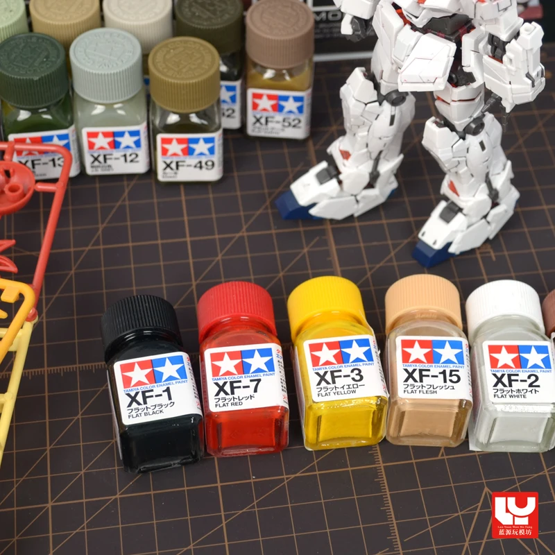 10ML FX1-FX29 Water-based Matte Panel Liner Paint for Model Building Fluorescent Ink Panel Line Accent Color