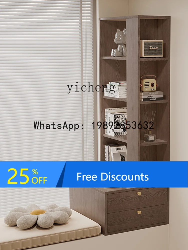 AA  bay window storage cabinet household small apartment window  solid wood storage cabinet transformation cabinet