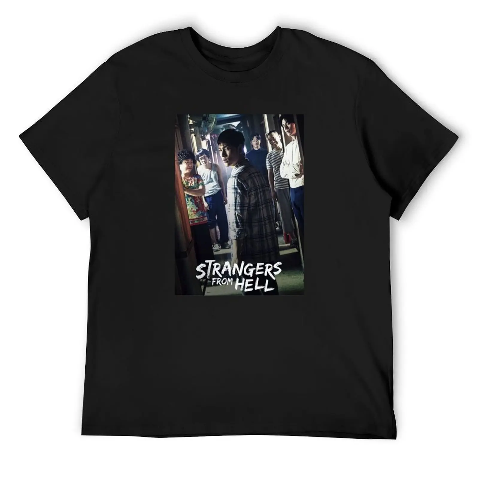 

Strangers from Hell (kdrama) T-Shirt plus size clothes blue archive custom t shirt oversized graphic tee plus size men clothing