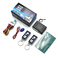 Universal Car Door Lock Trunk Release Keyless Entry System Central Locking Kit with Remote Control Window Closing Output