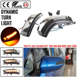 Rearview Mirror Dynamic LED Indicator Lamps For Honda FIT/JAZZ GD1/GD3 Saloon GD6/GD8 For CITY GD3/GD6 Turn Signal Light