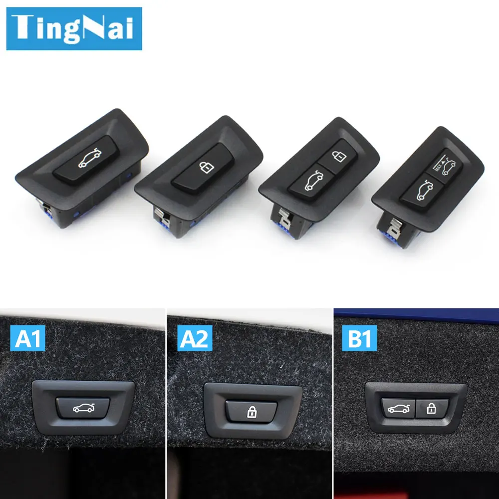 Rear Tail Gate Trunk Switch Luggage Release Button For BMW F45 F46 F31 F34  F10 F07 F01 F02 F25 F16 G20 G28 G30 G31 G32 G12 G01