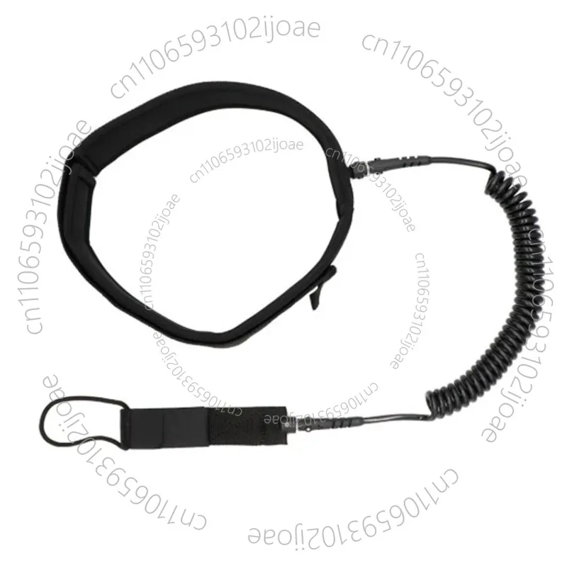 Adjustable Quick Release Waist Rope 10FT Hydrofoil Surf Waist Belt Coiled Leash For Wing Board Rope Surfboard Accessory