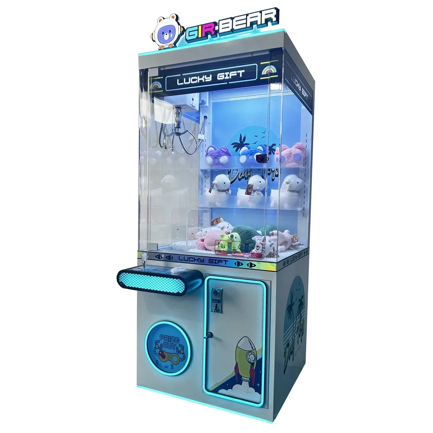 Funpark Commercial Cheap Dolls Machine Claw Crane Machine Toy Vending Coin Operated Games