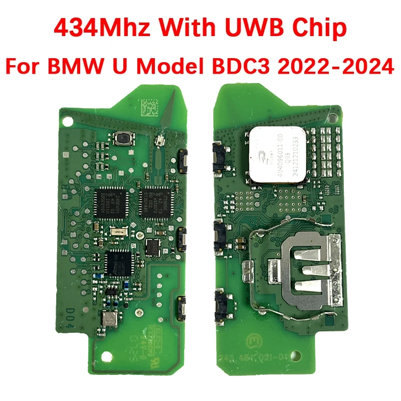 

CN006141 Original PCB 4 Buttons Keyless Proximity Fob 434Mhz 49 Chip FCC ID IYZBK1 For BMW X1 X2 U Model BDC2 BDC3 2022-2024