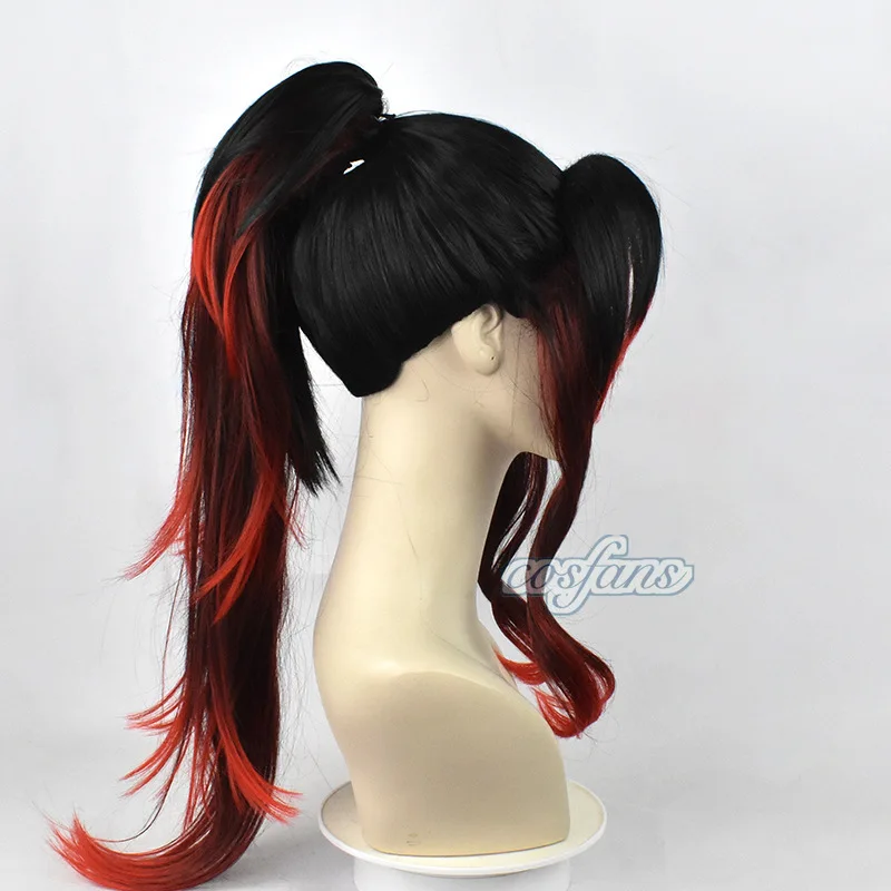 Kokushibo تأثيري كيميتسو أنيمي شيطان القاتل شعر مستعار تأثيري لا Yaiba Kokushibou تأثيري الدعائم