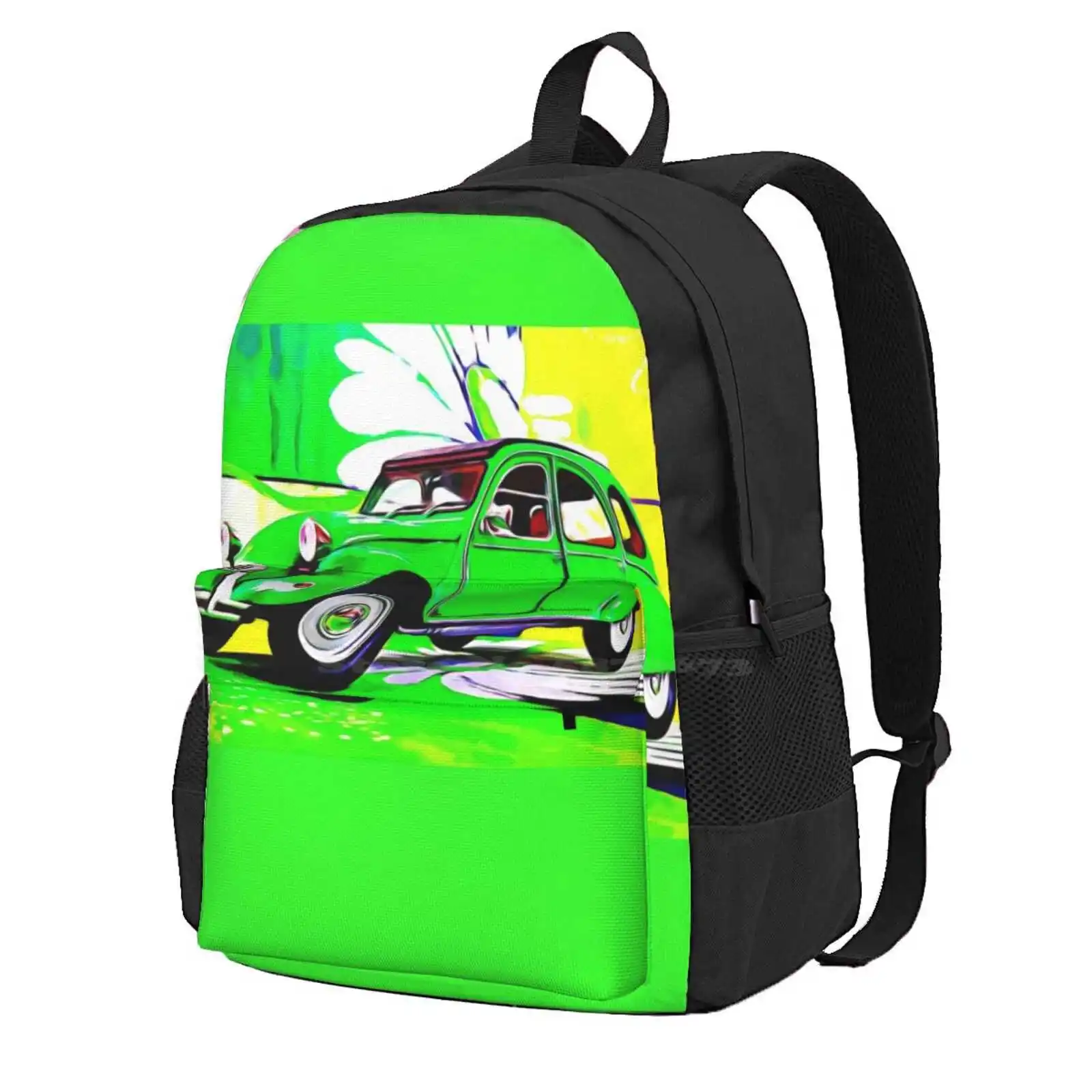 Döschwo Also Known As Duck Hot Sale Schoolbag Backpack Fashion Bags Citro ? N 2Cv Small Car France Student Car D ? Schwo Duck