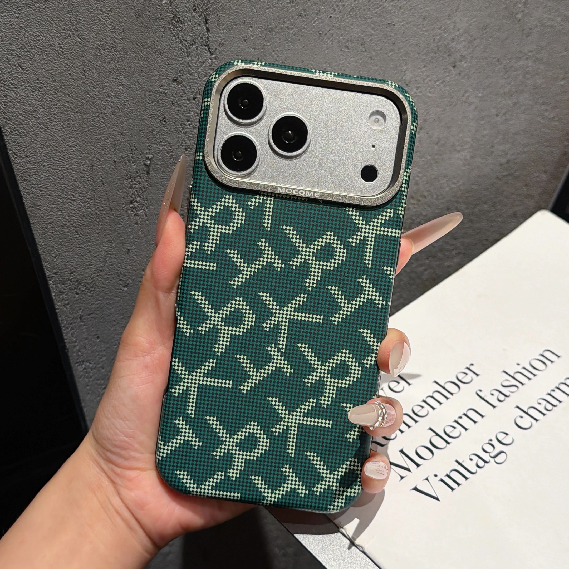 Étui de téléphone magnétique en fibre de carbone aramide pour iPhone 16/15/14/13/17 Pro Max Plus, coque de protection anti-chute