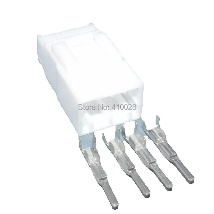 

Worldgolden 4-контактный кабель 1,8 мм, автомобильный разъем, белые пластиковые разъемы, терминал