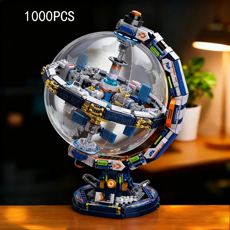 

Креативные строительные блоки для сборки глобуса со звездами. Строительные блоки серии «Астрономия». Креативная космическая станция. Настольный орнамент