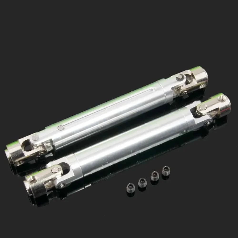 

RC 106-138mm Aluminum Alloy Drive Shaft w/Screws For 1/10 SCX10 D90 HSP 94180 RGT 18000 Crawler Car Upgrade Parts