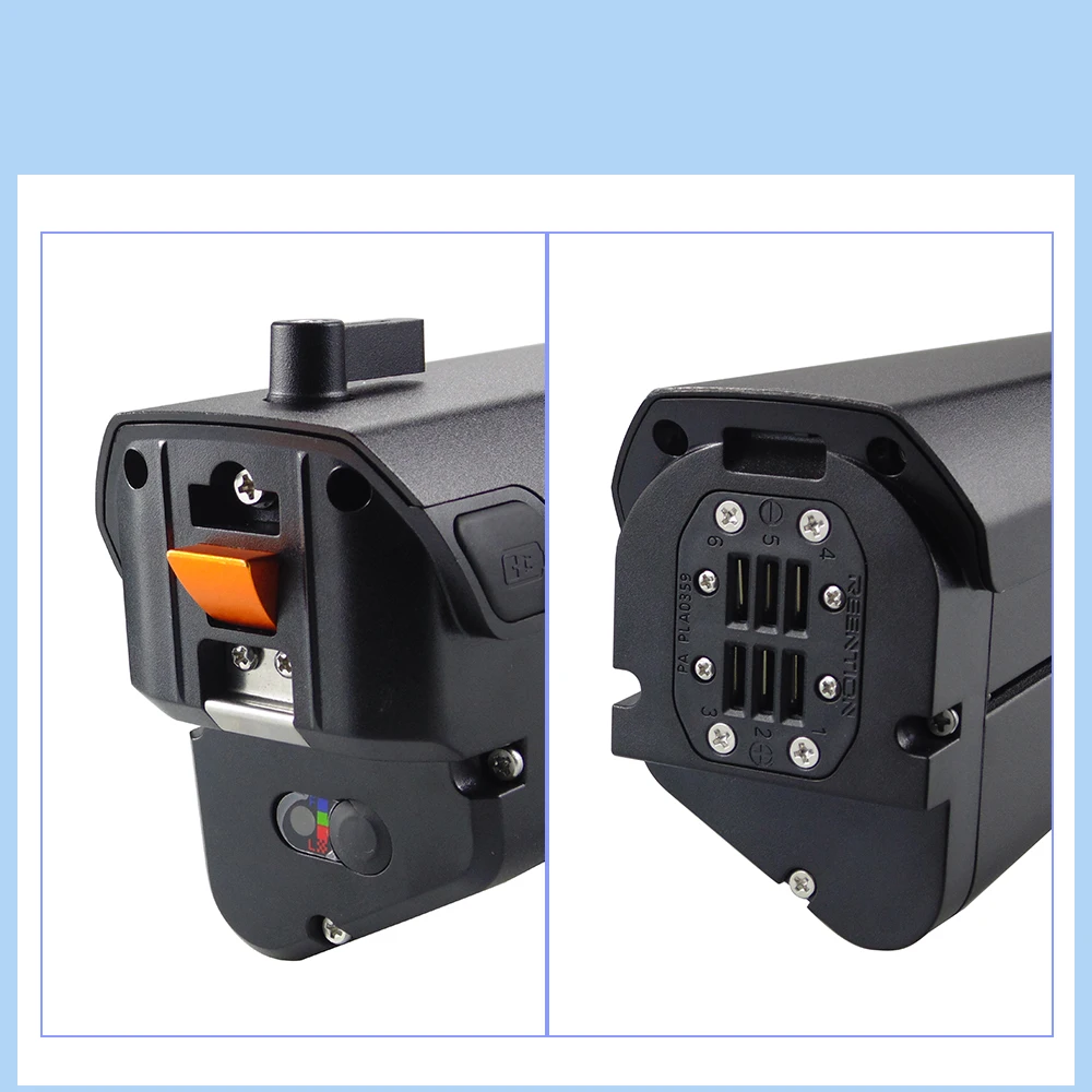 36V Hidden e-bike battery 10.4ah 12ah 13ah 15ah for 40pcs 50pcs 18650 cells Electric Bike with 2A case charger