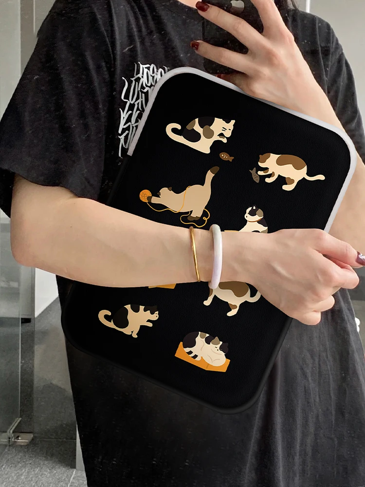 Cartoon Panda Computer Inner Bag Suitable for Apple MacBook Pro 13.3-inch Laptop Inner Storage Bag