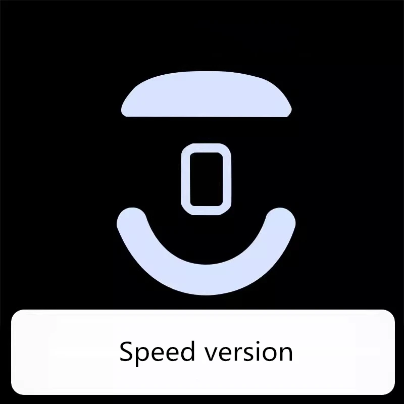 1 Set Ultraglide Mouse Skates For Attack Shark X3 Pro Control Speed Silence Feet ICE Version Mice Glides PTFE
