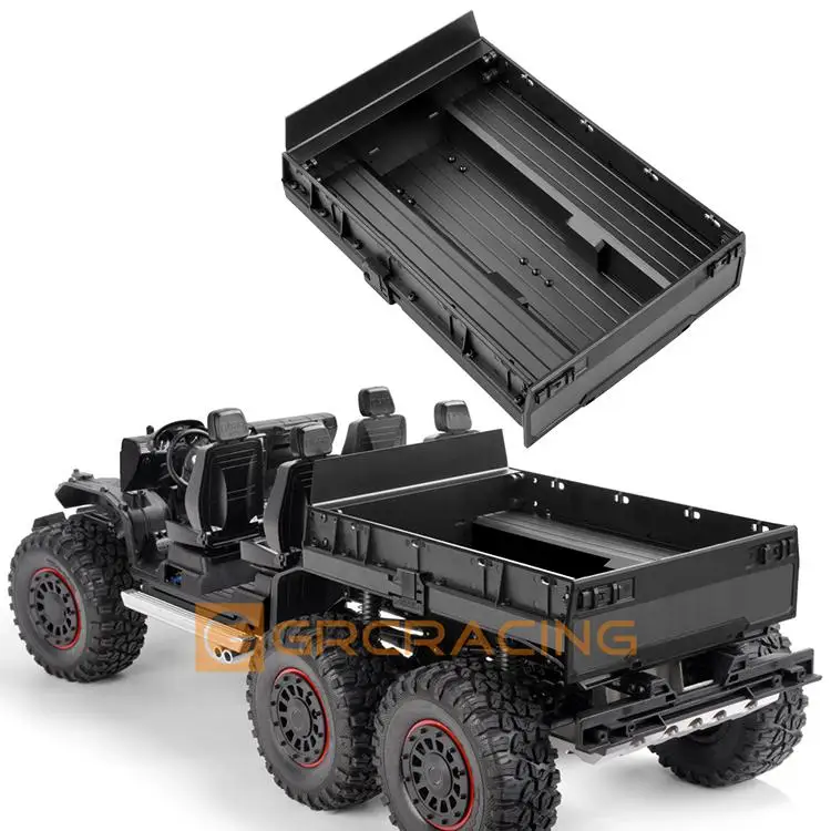 GRC 6X6 Plastic Back Bucket Back Bucket KIT for 1/10 RC Crawler Car Trax/as TRX6 G63 Mercedes Hunter Diy Parts