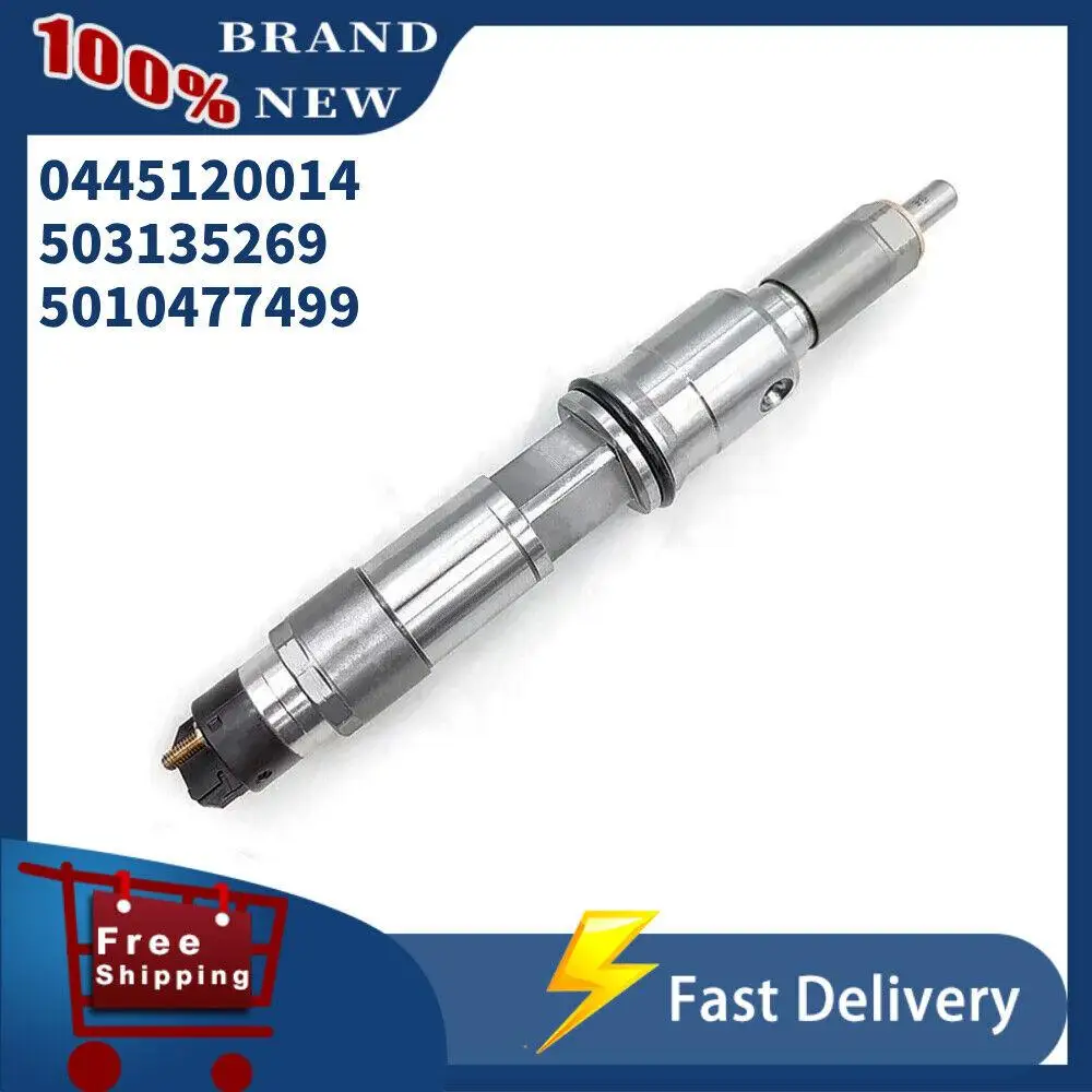 

Diesel Fuel Injector Common Rail Injector Assembly 0445120014 503135269 5010477499 for Iveco Renault