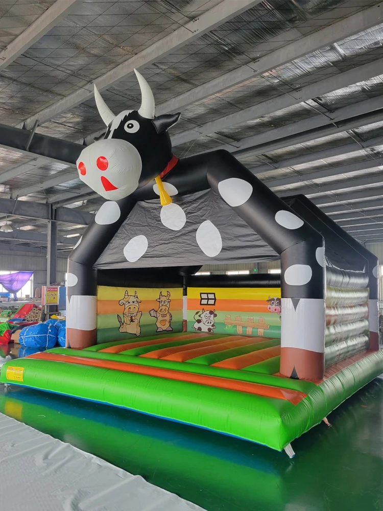 

Inflatable Trampoline Inflatable House Jumping Castle for Kids 3-6 Birthday Indoor Outdoor Playhouse Toys