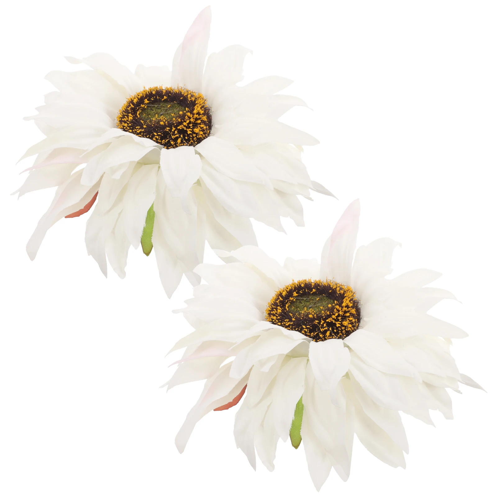 

2 Pcs Strong Clamping Curtain Holder Clamp Curtain Accessory Artificial Sunflower Living Room Hotel Decorative Clip