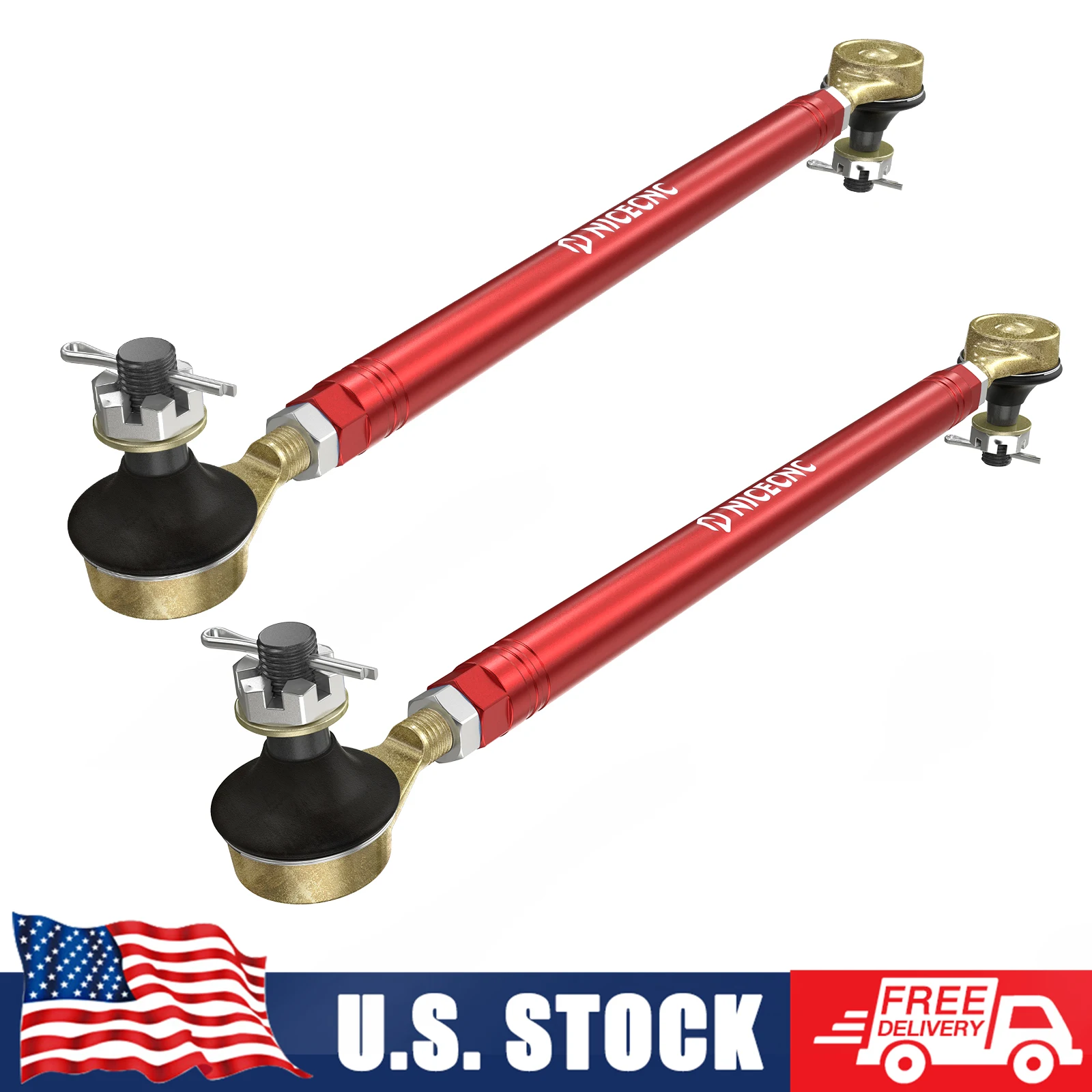 

NICECNC ATV Tie Rod Tierod End & Ball Joints Kit For Yamaha Blaster 200 YFS200 YFS200SE Special Edition 1988-2006 2001