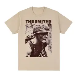 The Smiths Vintage T-shirt Meat Is Murder Morrissey Marr 1985 Punk Rock Band Cotton Men T shirt New Tee Tshirt Womens Tops