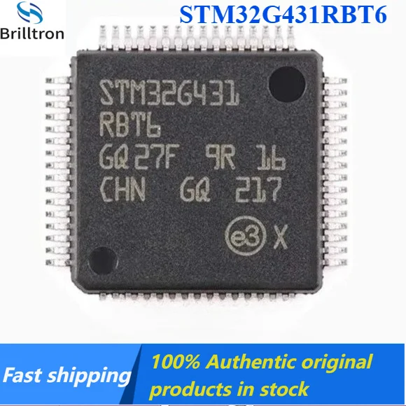 2-10PCS STM32G431RBT6 STM32G431 STM32G431RB STM32G LQFP-64 Chips IC Original Stock Available, Fast Shipping.