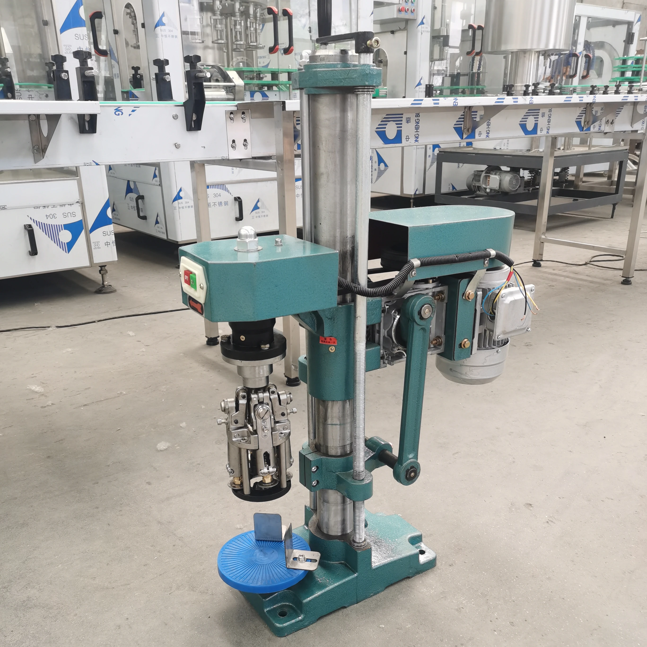 

Manufacturer Selling Semi-Automatic Single-Head Wine Cap Sealing Machine Electric Aluminum Cap Screwing Machine Cap Machine