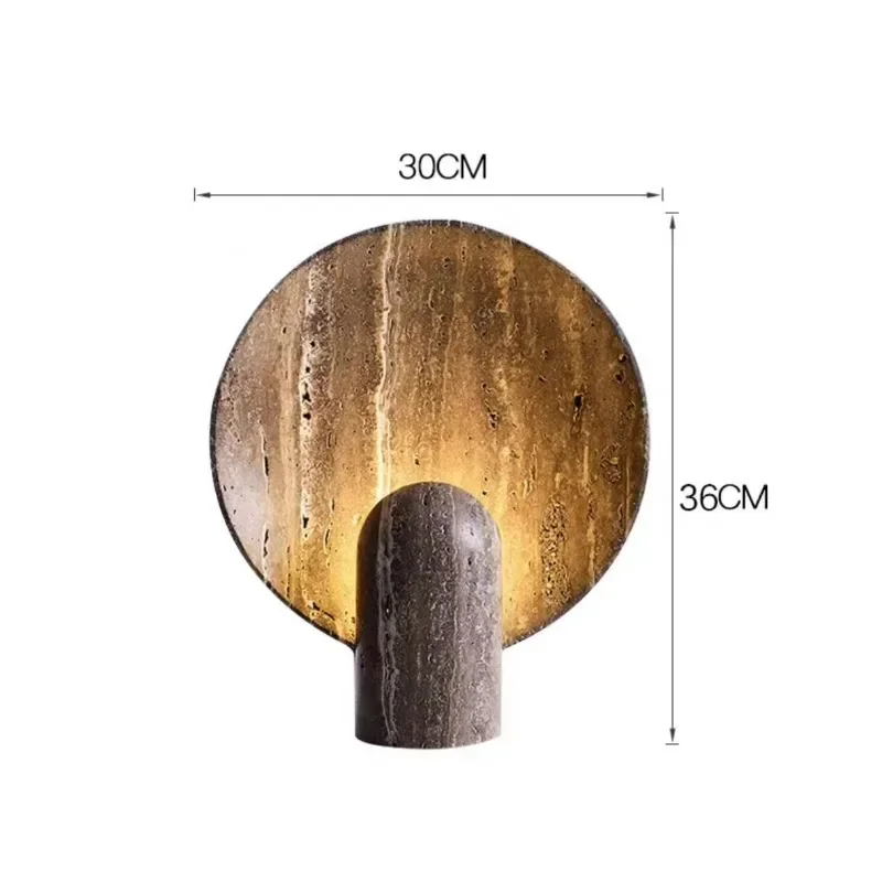 Best Sellers Modern Brown Resin Round Shade Designer LED Kids Desk Lights Bedside Bedroom Office Decor