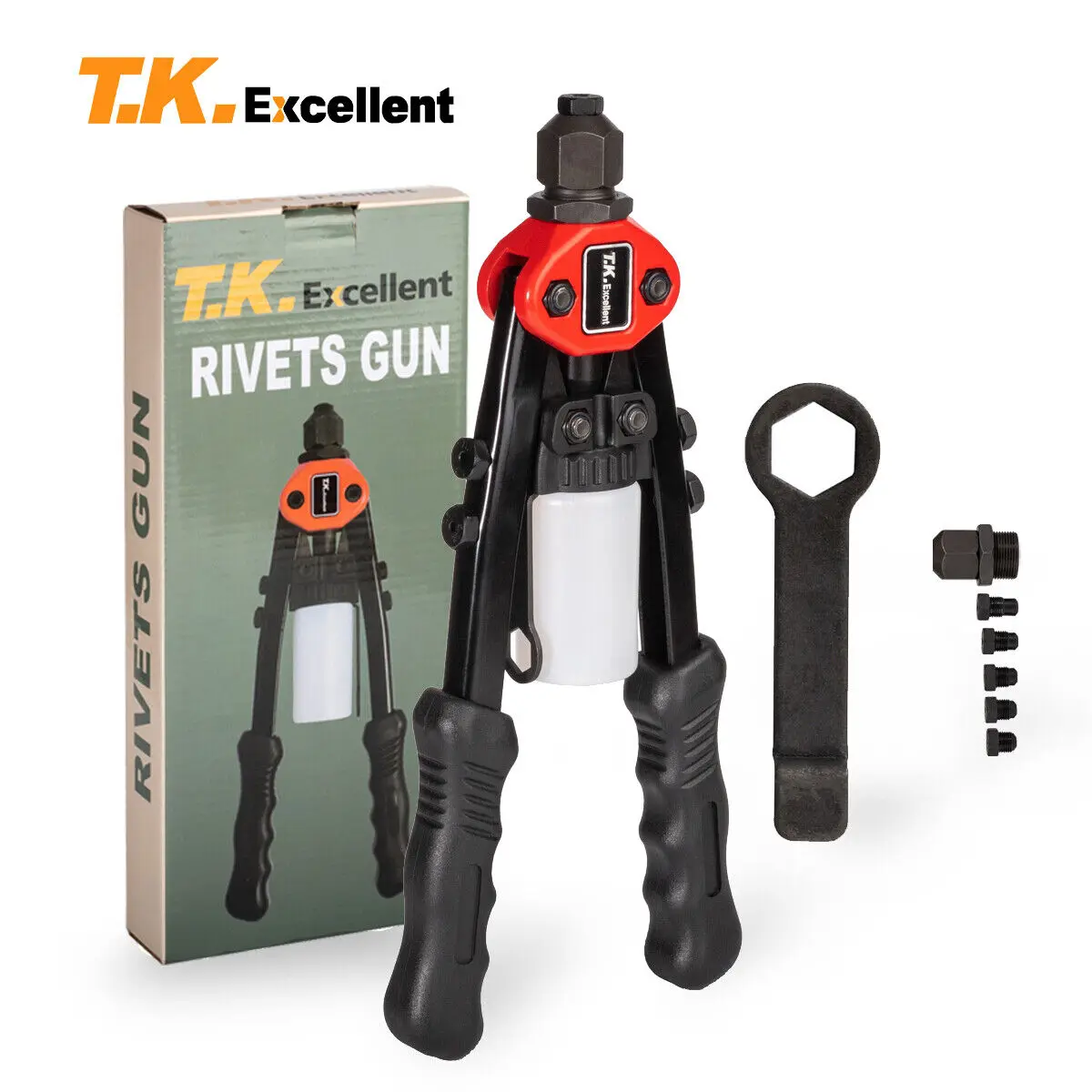 

Rivet Gun Tool Heavy Duty Riveter Tool Pop Rivets Equipping Hand Blind Riveter Manual Riveting Tool