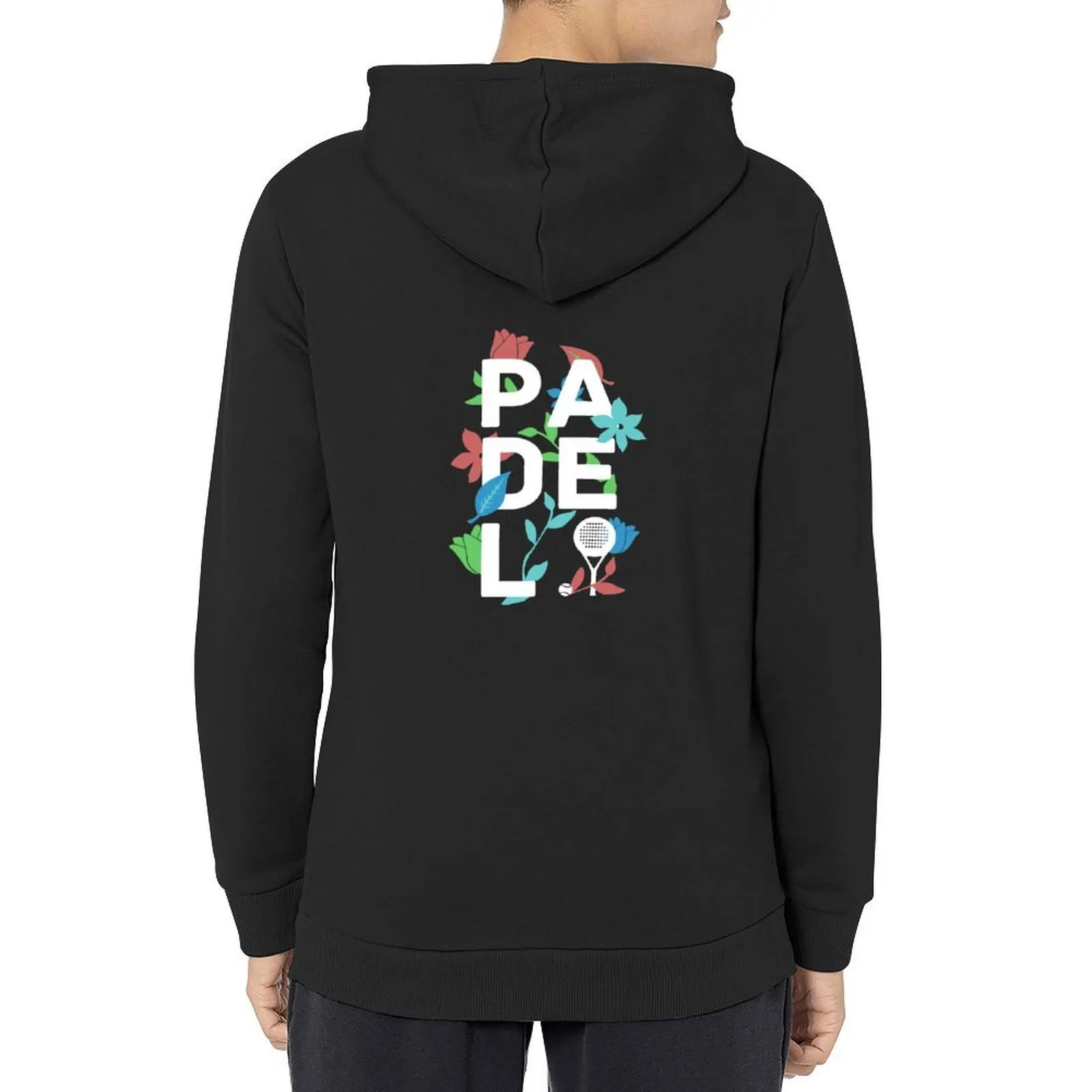 

Padel tennis floral minimalism Hoodie blouse men wear men clothing autumn clothes tracksuits