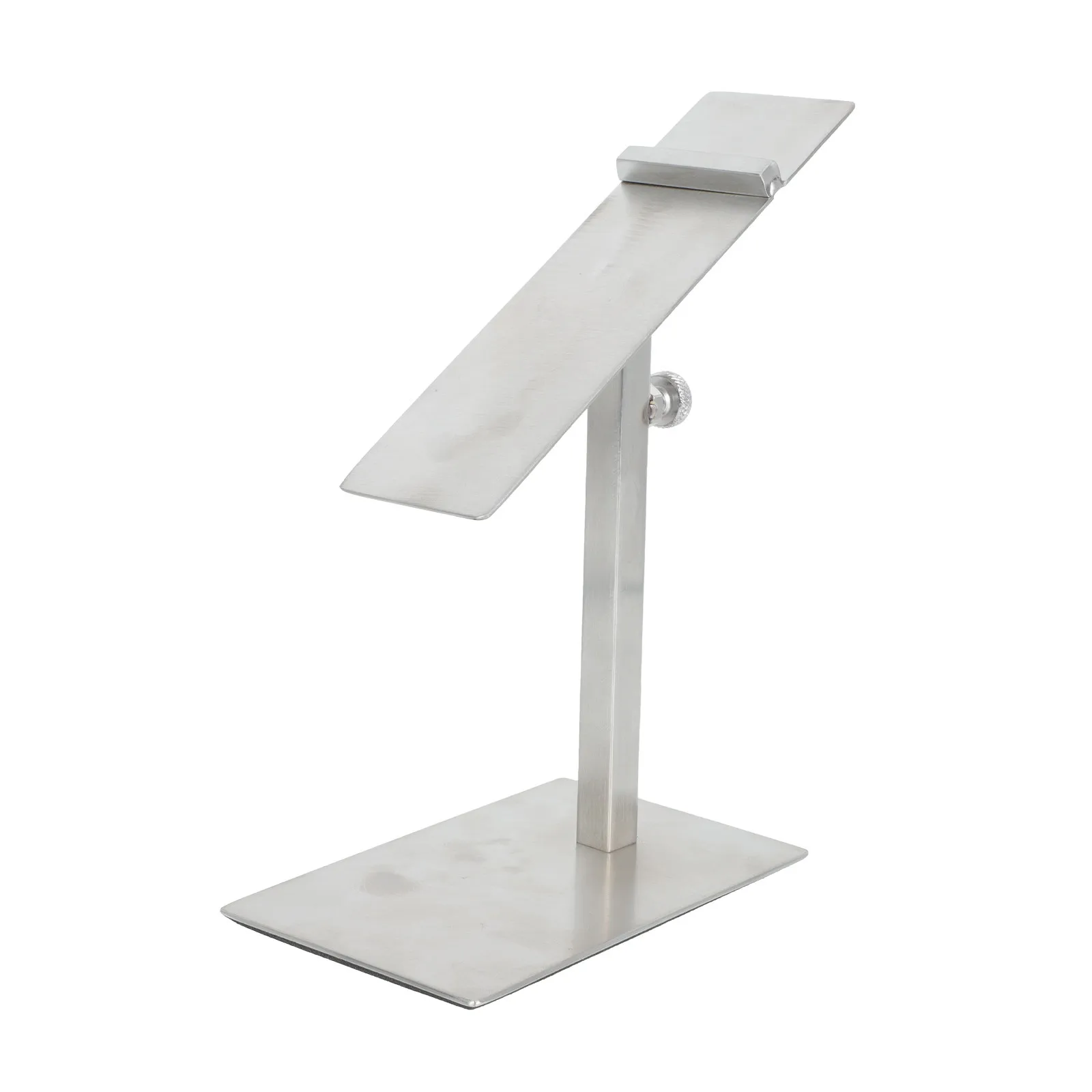 1Pcs Stainless Steel Shoe Display Rack Heavy Duty Rust Resistant Space Saving Shoe Rack for High Heels Mall Store Home Use