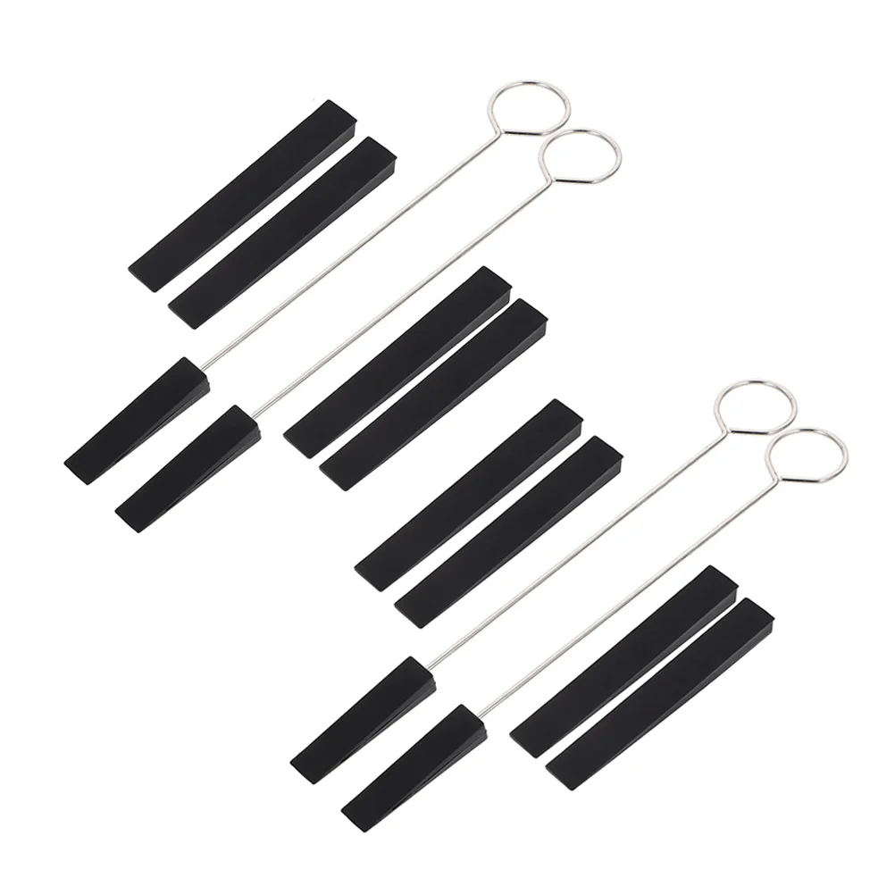 

Piano Tuning Tool Kit Mute Set Rubber Metal Repair Maintenance Tools Precise String Silencing Accessories Tuning