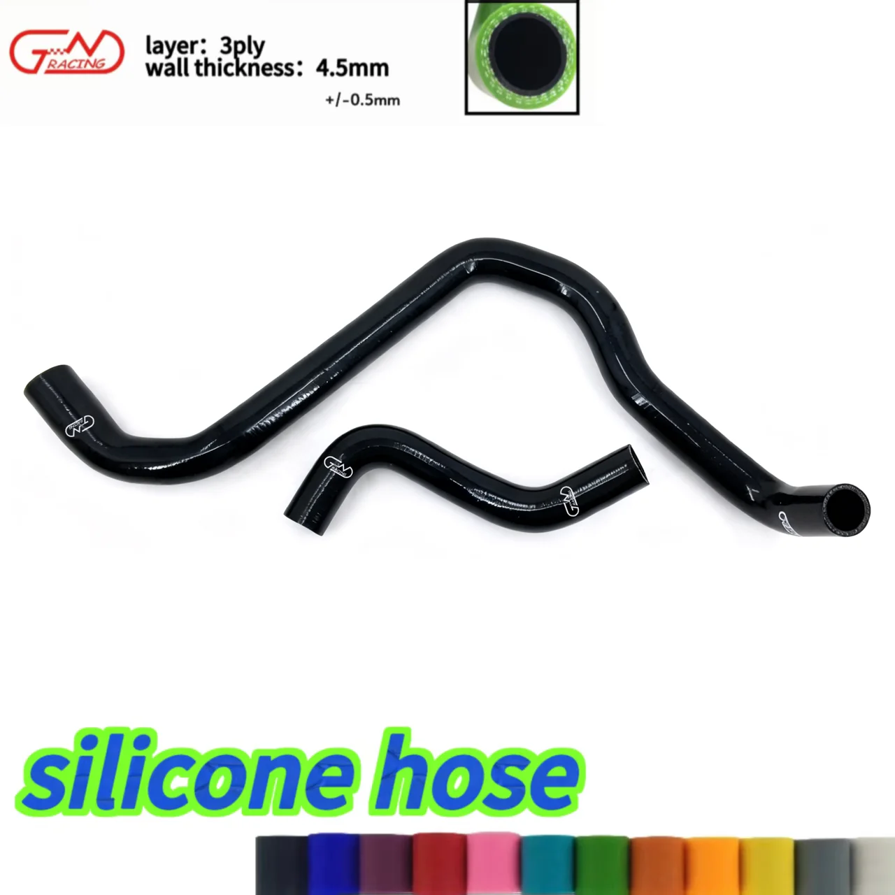 For  Silicone hose Radiator Hose Kit for 1992-1996 HONDA PRELUDE Si/S/VTEC H22A H23A