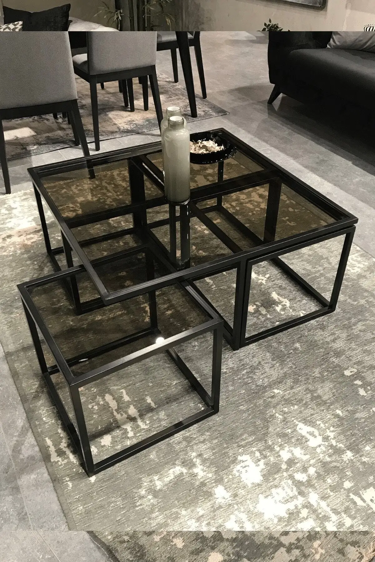 DOLBOVI Metal Medium Coffee Table Coffee Table