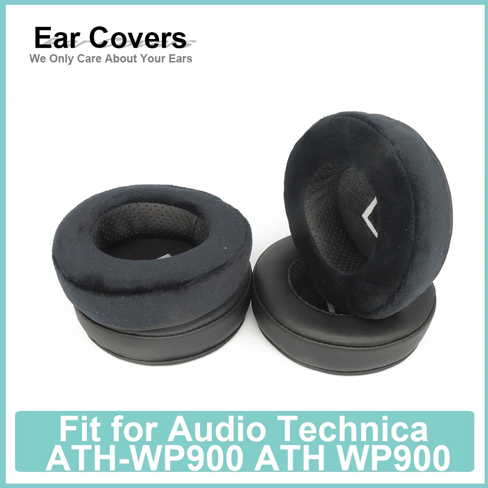Earpads For Audio Technica ATH-WP900 ATH WP900 Headphone Earcushions Protein Velour Pads Memory Foam Ear Pads