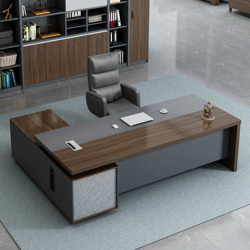 LMM Office Atmosphere Manager Supervisor Desk Single Simple Modern Desk