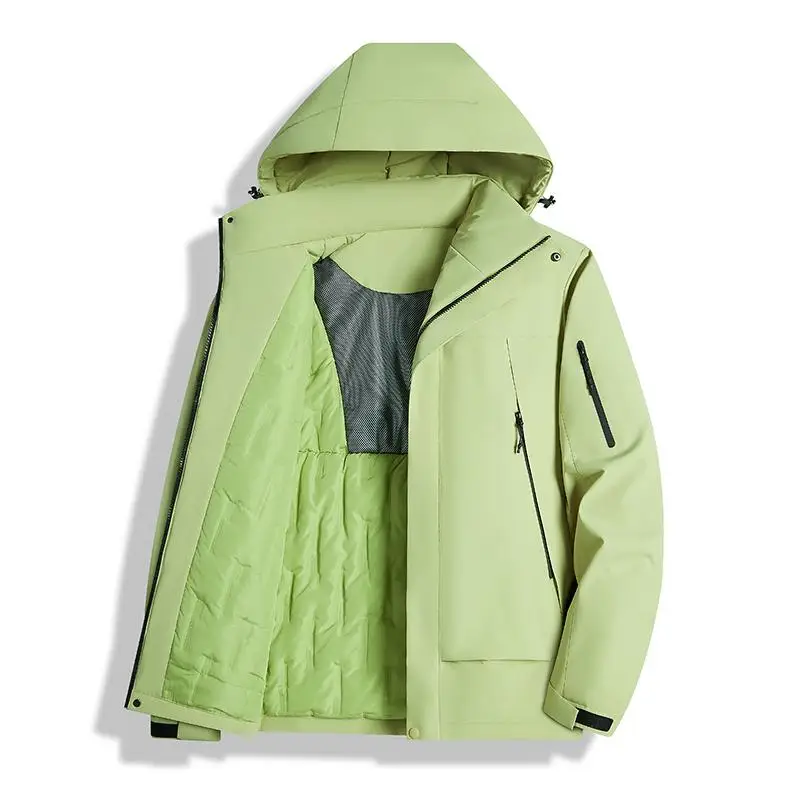 

GIOIOMская хлопковая одежда, новинка 2025 года, высококачественная утолщенная теплая свободная повседневная мужская зимняя куртка