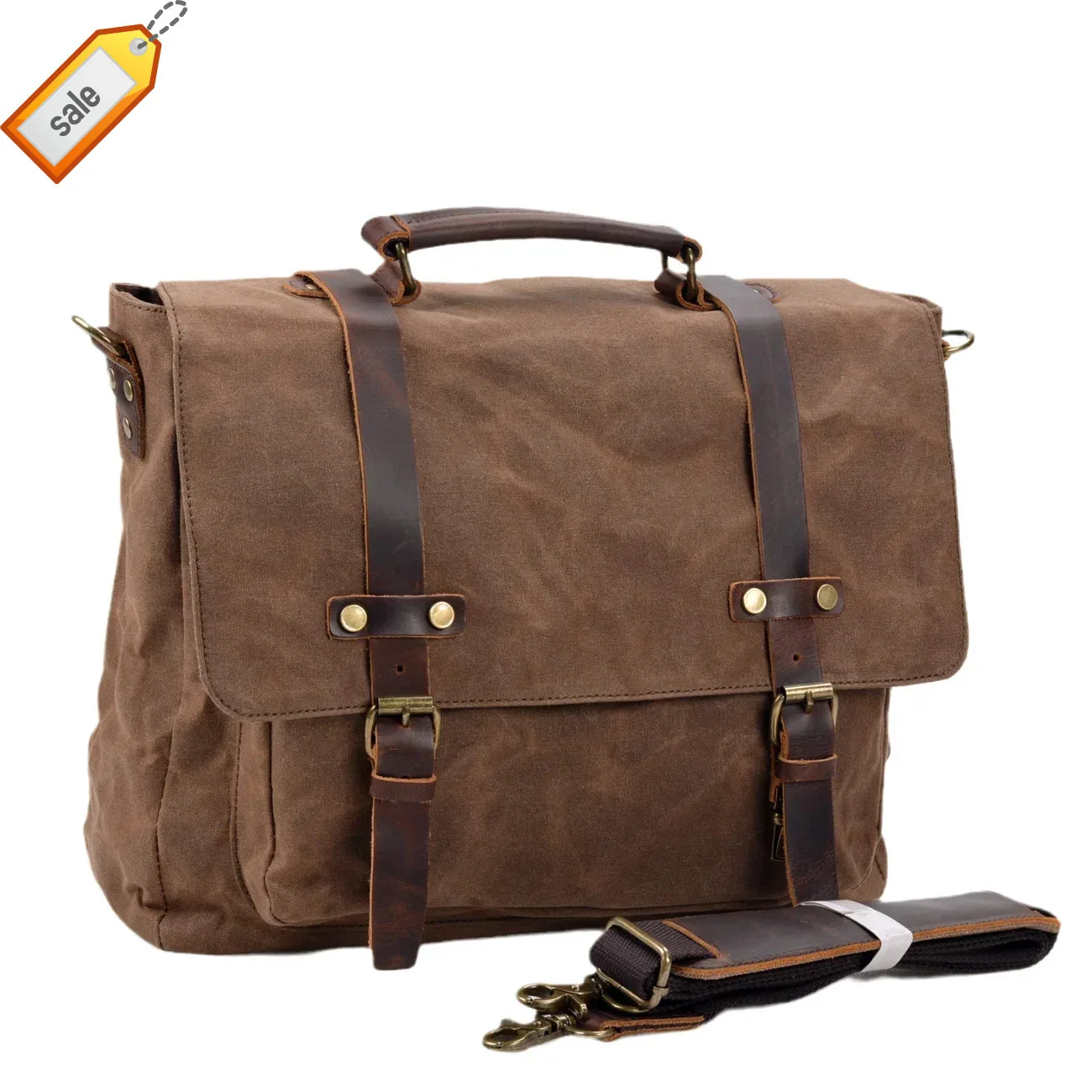 Cross-border casual One Shoulder outdoor business briefcase Crossbody bag notebook tote