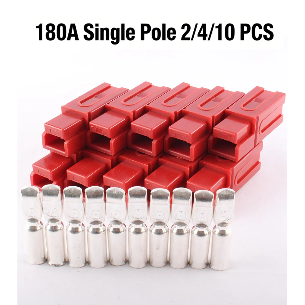 

Разъем быстрого отключения Anderson Style 180A, однополюсный, высокотоковый, Powerpole PP180, для солнечных батарей, электромобилей и автодомов