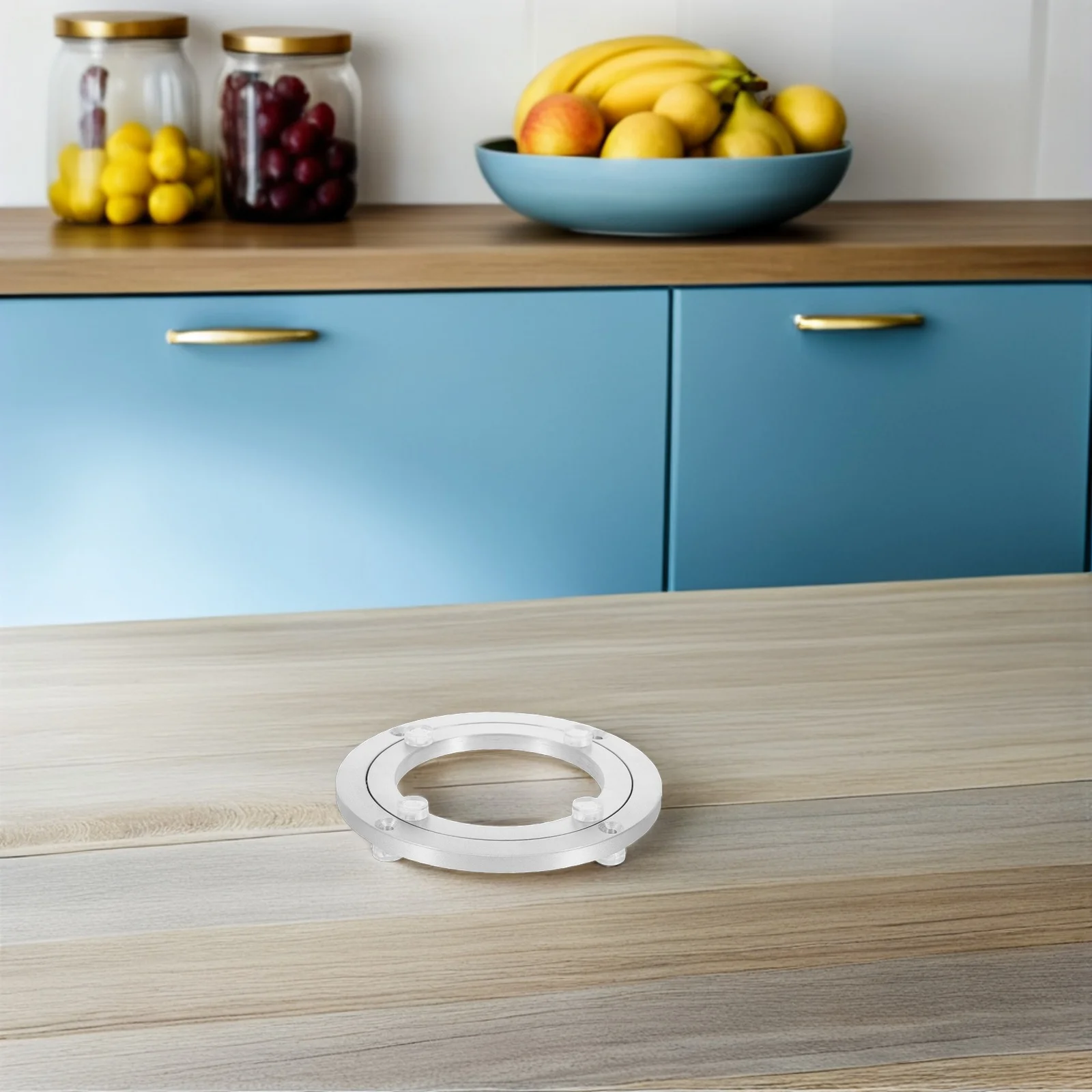 

Rotating Dining Table Turntable Bearing Plate Desktop Silent Hardware for Serving Tray