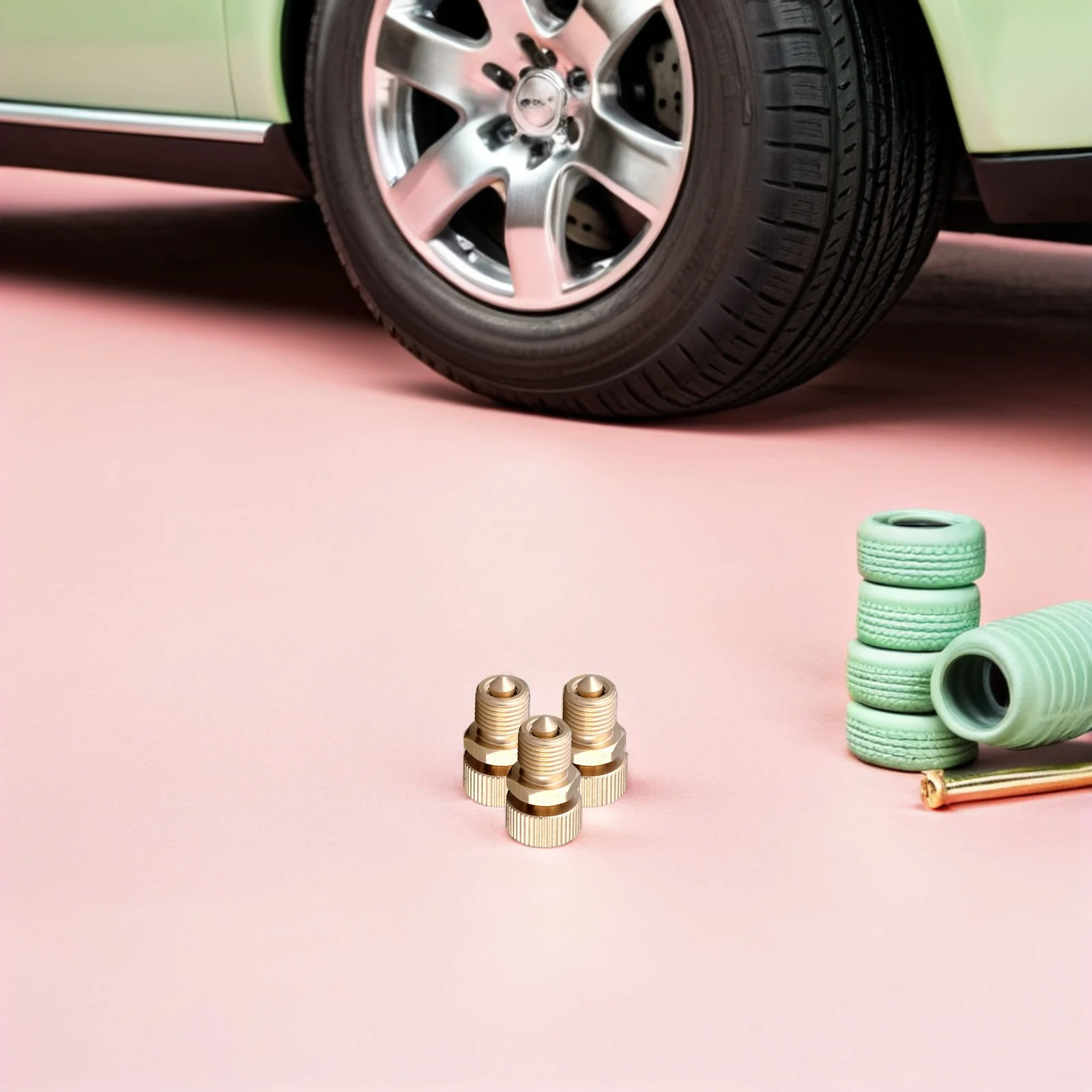 

3Pcs High Pressure Bleed Valve Copper Air Bleeder Screw Safety Relief Valve for 30Mpa Pump Replacement Parts Air Bleed Screw