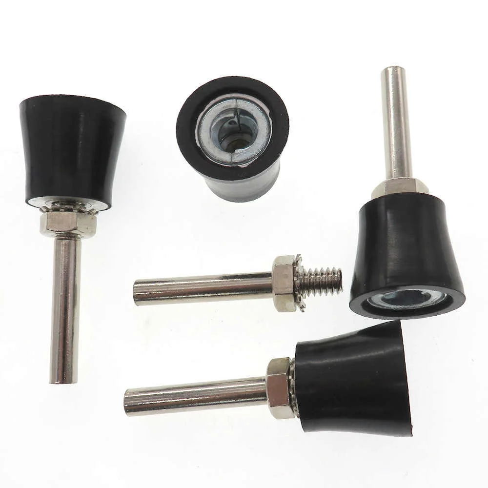 1-20Pc 1inch 25mm Torque Sand Disc Polishing Disc Black Spiral Lock Grinding Disc Electric Disc Pneumatic Chassis 6mm Screw Hole