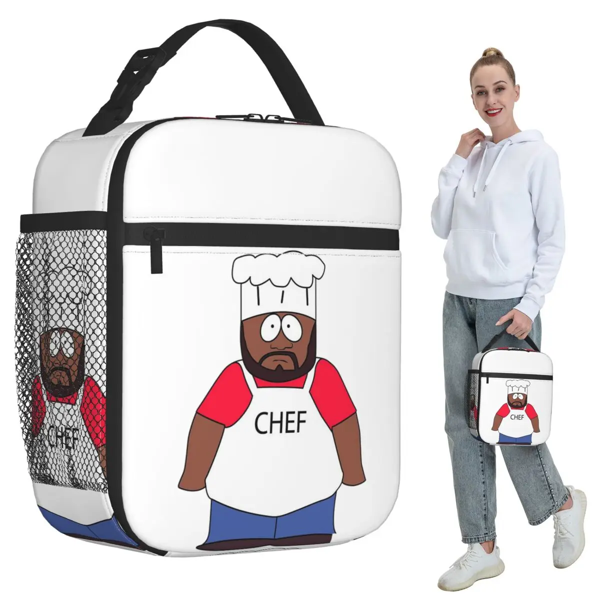 

Chef Southpark Insulated Lunch Bag for Kids School Cooler Thermal Food Box Tote Leakproof Lunch Boxes Container