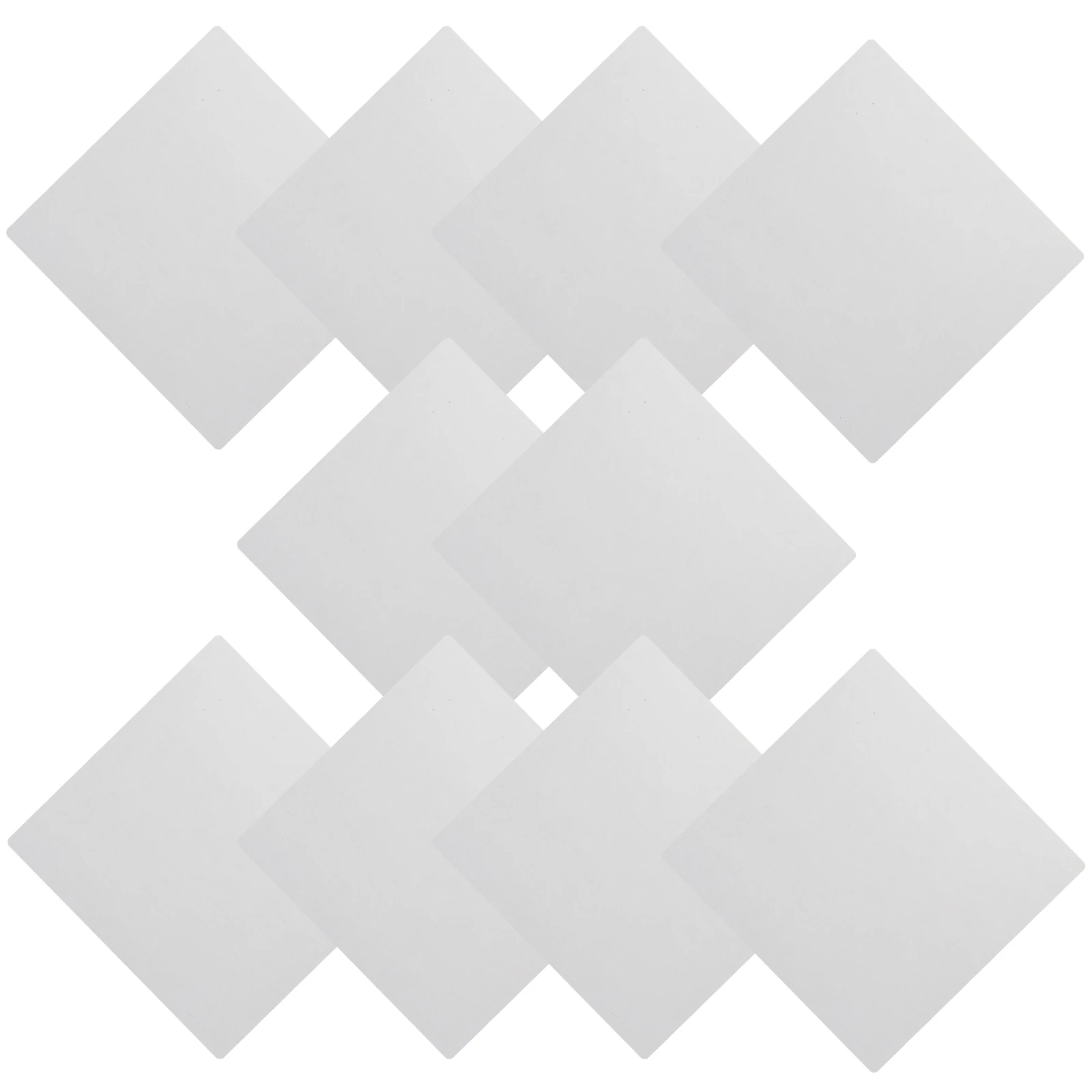 

10 Sheets White Corrugated Cardboard Pads 3mm Thick 30x30cm Mailing Divider Crafts Practical Shipping Projects