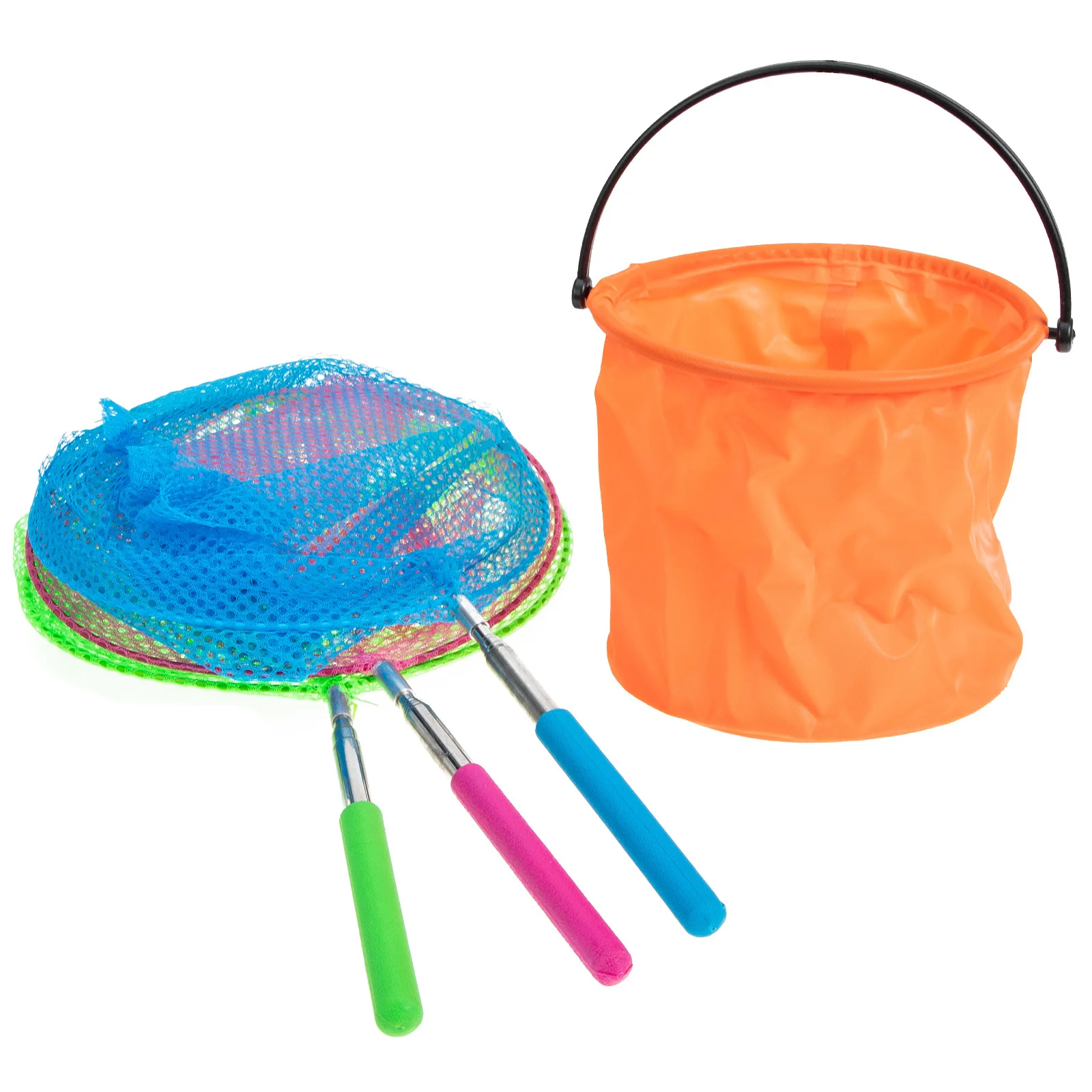 

1 set Telescopic Fish Net Kids Insect Catching Lightweight Extendable Butterflies Catcher For Children Outdoor Summer Plaything