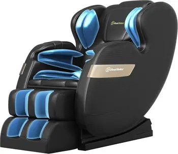 Image Massage Chair, Full Body of Dual Core, Zero Gravity Realiner with App Control, Bluetooth, Heater, Foot Roller, B