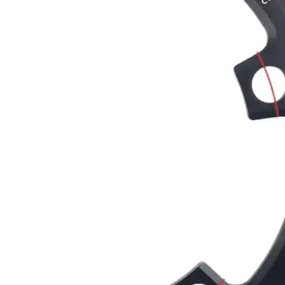 For Competitive Cycling Aluminum Chainring Mud Groove Design Aluminum Chainring for custom Gear Options Long-lasting Performance