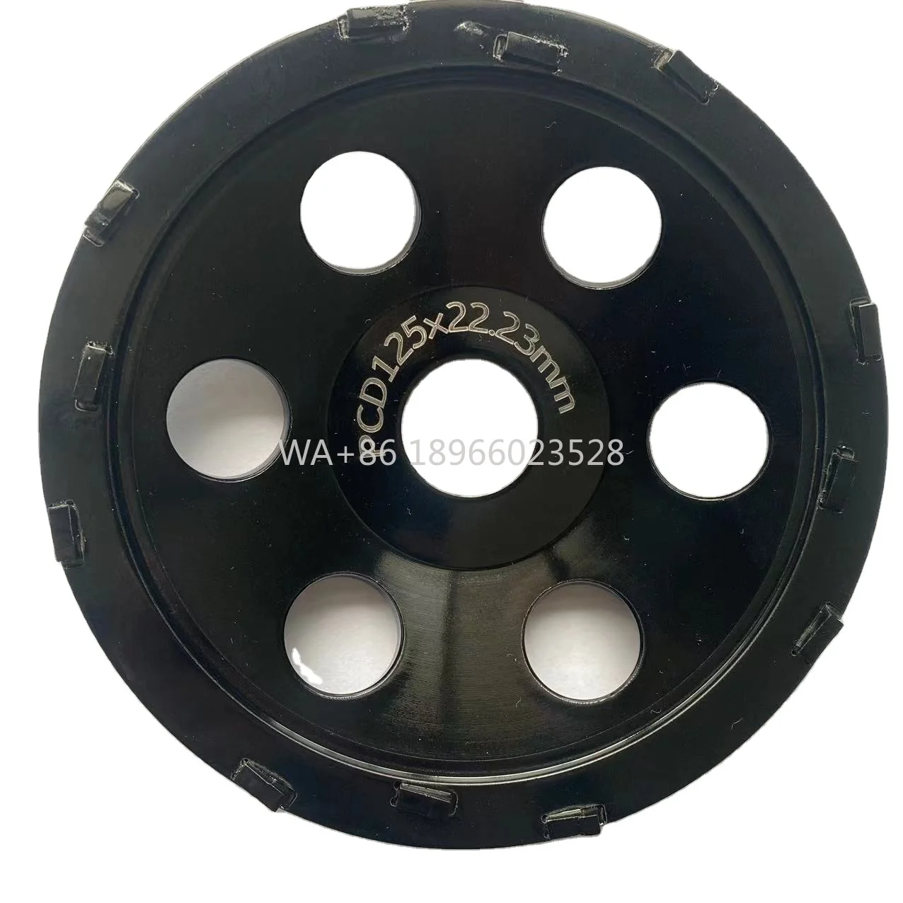 

5-дюймовый шлифовальный круг для удаления краски с эпоксидным клеем PCD с алмазной чашкой для угловой шлифовальной машины